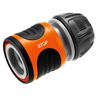 Conector de manguera Stop