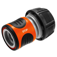 Conector de manguera Stop